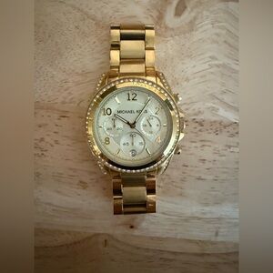 Michael Kors Women's Parker Watch with Crystal Accents
